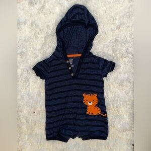 6 month onesie with hood